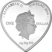 1 Dollar - Elizabeth II Love Unites obverse image