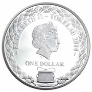 1 Dollar - Elizabeth II Ying Yang Horses obverse image