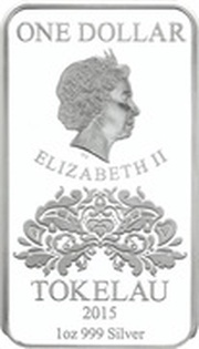 1 Dollar - Elizabeth II Hearts obverse image