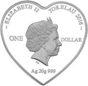 1 Dollar - Elizabeth II Con Amore obverse image