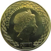 1 Dollar - Elizabeth II Man with Shell obverse image