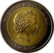 1 Dollar - Elizabeth II Crowing Rooster obverse image