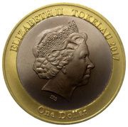 1 Dollar - Elizabeth II Rooster on bamboos obverse image