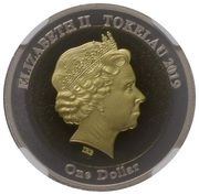 1 Dollar - Elizabeth II Year of the Pig obverse image