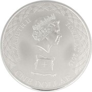 1 Dollar - Elizabeth II Our Lady of Guadalupe obverse image