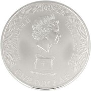 1 Dollar - Elizabeth II Our Lady of Lourdes obverse image