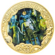 1 Dollar - Elizabeth II Frankenstein, New Zealand, 2019 reverse image