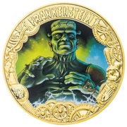 1 Dollar - Elizabeth II Frankenstein, New Zealand, 2019 reverse image
