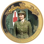 1 Dollar - Elizabeth II Auxiliary Territorial Service, New Zealand, 2020 reverse image
