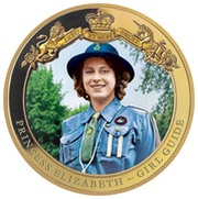 1 Dollar - Elizabeth II Girl Guide, New Zealand, 2020 reverse image