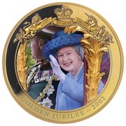 1 Dollar - Elizabeth II Golden Jubilee, New Zealand, 2020 reverse image
