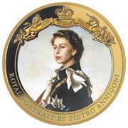 1 Dollar - Elizabeth II Royal Portrait, New Zealand, 2020 reverse image