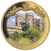 1 Dollar - Elizabeth II Windsor Castle, New Zealand, 2020 reverse image
