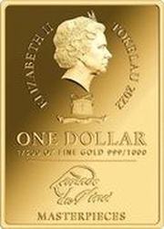 1 Dollar - Elizabeth II Anatomical Studies of the Shoulder obverse image