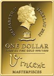 1 Dollar - Elizabeth II Autoportrait obverse image