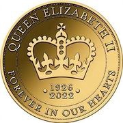 1 Dollar - Charles III Queen Elizabeth II, New Zealand, 2022 reverse image