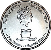 2 Dollars - Elizabeth II Yellow Fin Tuna obverse image