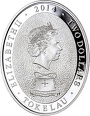 2 Dollars - Elizabeth II Year of the Horse obverse image