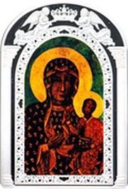 2 Dollars - Elizabeth II Black Madonna of Częstochowa, New Zealand, 2015 reverse image