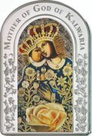 2 Dollars - Elizabeth II Mother of God of Kalwaria, New Zealand, 2017 reverse image