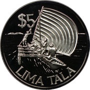 5 Tala, New Zealand, 1984 reverse image