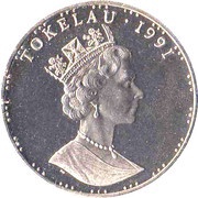 5 Dollars - Elizabeth II General D. Eisenhower obverse image