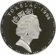 5 Tala - Elizabeth II Swimmers obverse image