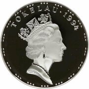 5 Tala - Elizabeth II Sailboarding obverse image