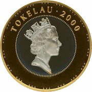 5 Tala - Elizabeth II 100th Birthday of the Queen Mother and V.E. Celebrations obverse image
