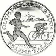 5 Tala - Elizabeth II Olympic Games, New Zealand, 2003 reverse image