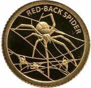 5 Dollars - Elizabeth II Red-back spider reverse image