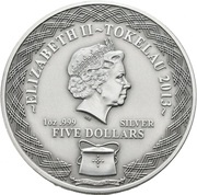 5 Dollars - Elizabeth II Crocodile obverse image