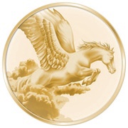 5 Dollars - Elizabeth II Pegasus, New Zealand, 2014 reverse image