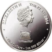 5 Dollars - Elizabeth II Yellowfin Tuna obverse image