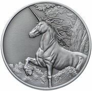 5 Dollars - Elizabeth II Unicorn, New Zealand, 2014 reverse image