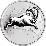 5 Dollars - Elizabeth II Aries, New Zealand, 2015 reverse image