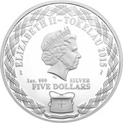 5 Dollars - Elizabeth II Rainbow Lorikeets obverse image