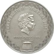 5 Dollars - Elizabeth II Lady Lovibond obverse image