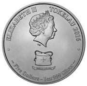 5 Dollars - Elizabeth II Hakula - Sailfish obverse image