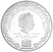 5 Dollars - Elizabeth II Mirror Roosters obverse image
