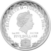 5 Dollars - Elizabeth II Mirror Dogs obverse image
