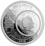 5 Dollars - Elizabeth II Equilibrium obverse image