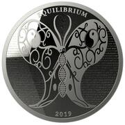 5 Dollars - Elizabeth II Equilibrium, New Zealand, 2019 reverse image