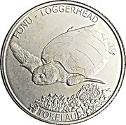 5 Dollars - Elizabeth II Loggerhead, New Zealand, 2019 reverse image