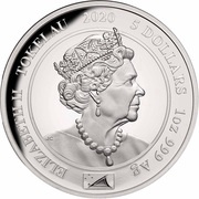 5 Dollars - Elizabeth II Royal Portraits obverse image