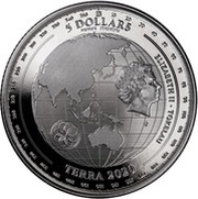5 Dollars - Elizabeth II Terra obverse image