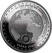 5 Dollars - Elizabeth II Terra, New Zealand, 2020 reverse image