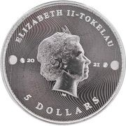 5 Dollars - Elizabeth II Equilibrium obverse image
