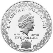 5 Dollars - Elizabeth II Northern Pygmy Owl obverse image
