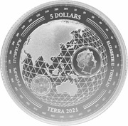 5 Dollars - Elizabeth II Terra obverse image